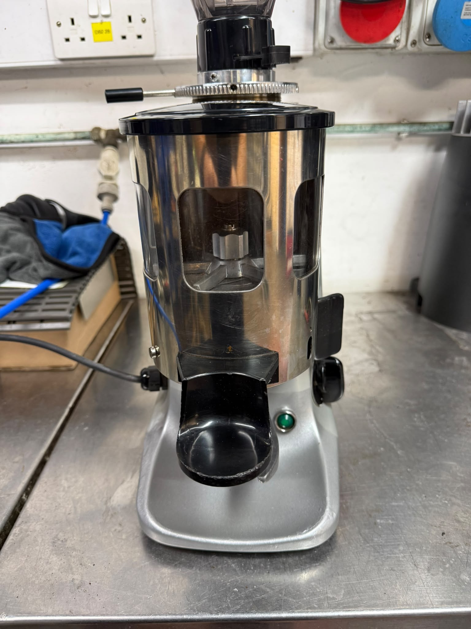 Mazzer Luigi Super Jolly Coffee Grinder Doser fitted with new Burrs (pre-used) - Image 2