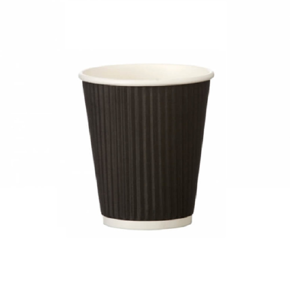 Triple Insulated Disposable Paper Cup 12oz Tudor Tea Coffee